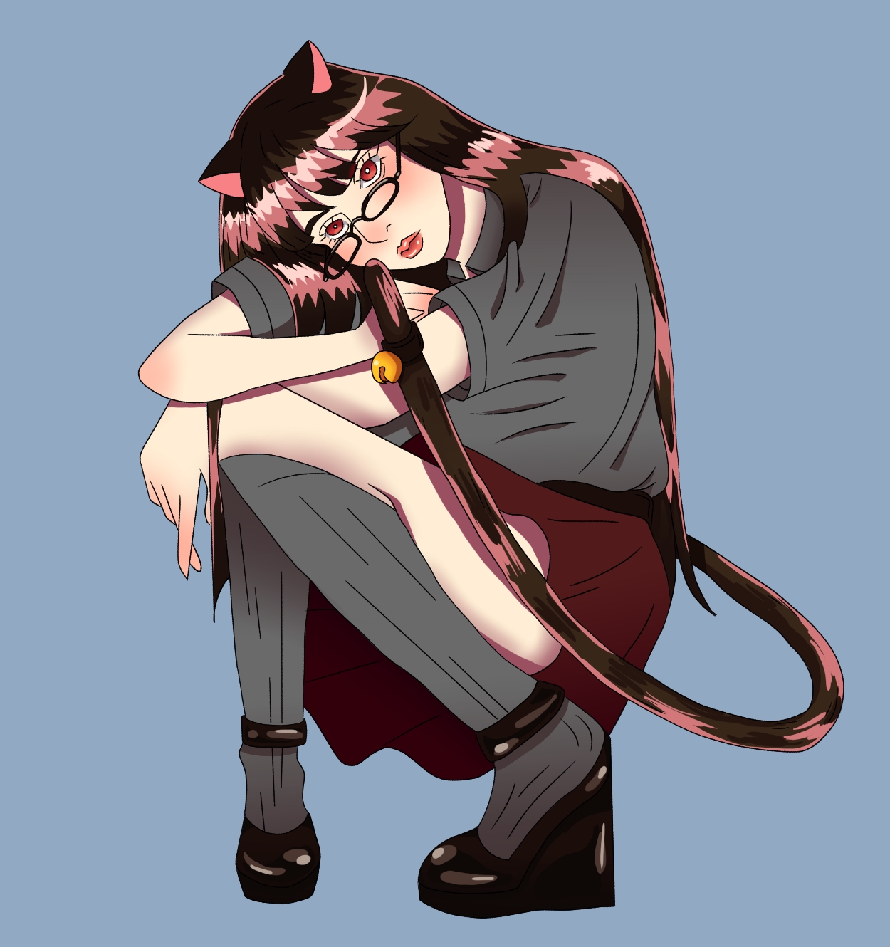 cute cat girl I named Camilla